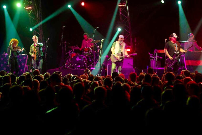 Steve Earle and The Dukes perform at the Iceberg Alley Festival in St. John’s in 2018. The venue is returning with a new tent in summer 2022 after it was destroyed by hurricane Larry. - Contributed