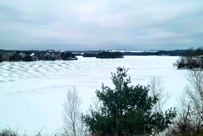 Lake Micmac in Dartmouth. Columnist and Dartmouth resident Katy Jean says it’s time to consider a new name for the landmark, along with the nearby mall and roads. KATY JEAN