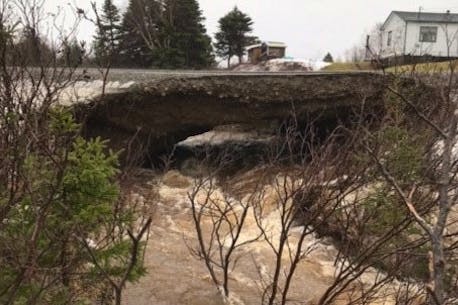 St. George’s watching town’s roads closely after flooding washes out section of Route 461 in western Newfoundland