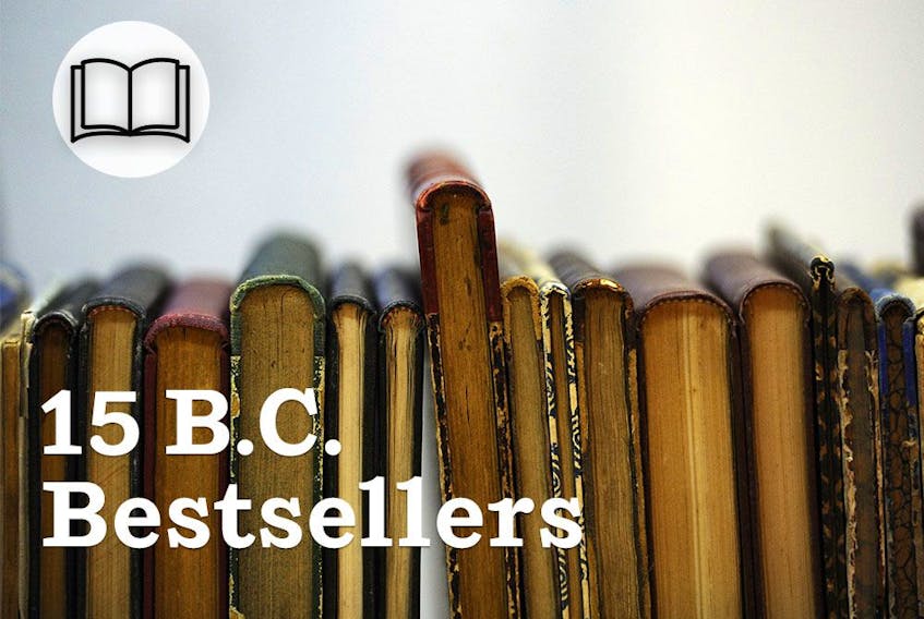 15 B.C. bestselling books for the week.