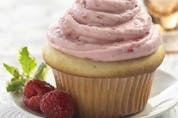  Double Raspberry Cream Filled Cupcakes. Courtesy BakeGood.ca