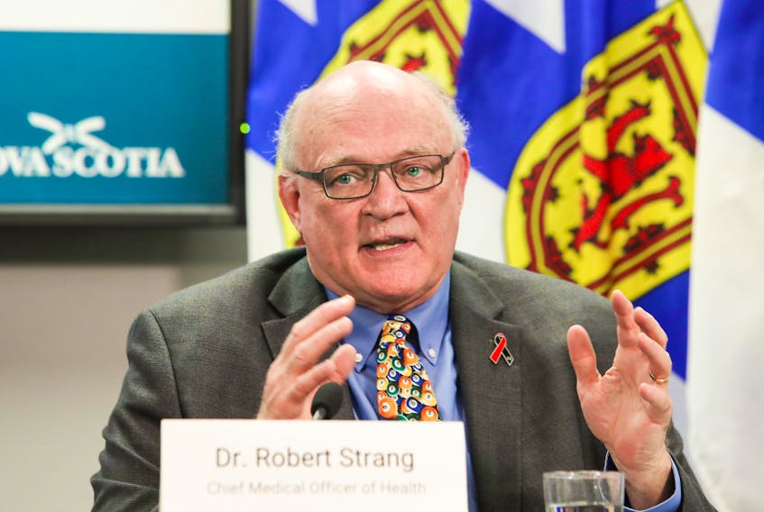 Chief medical officer of health Dr. Robert Strang announced Wednesday that COVID-19 restrictions will be lifted in Nova Scotia starting March 21. - Communications Nova Scotia
