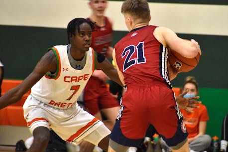 Cape Breton Capers freshman developing on both sides of the basketball court