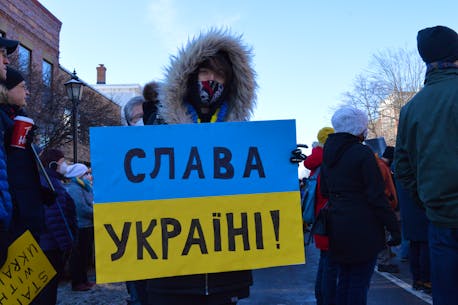 ‘The suffering is so much’: Charlottetown community holds rally to show support for Ukraine