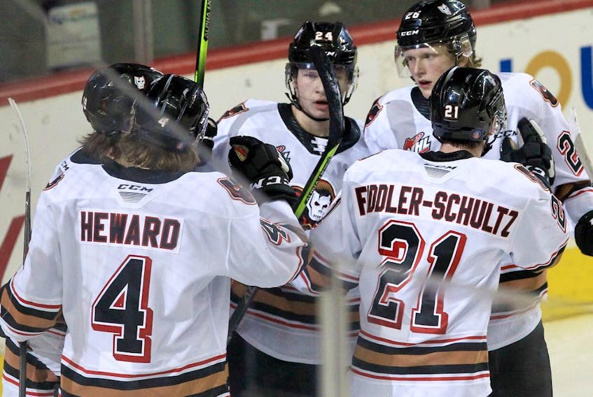 The Calgary Hitmen have reeled off two wins, in which they’ve scored 12 goals, following an eight-game losing streak.