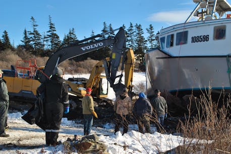 Boat sinks, building blown down: Late January storm caused damages in southwestern Nova Scotia