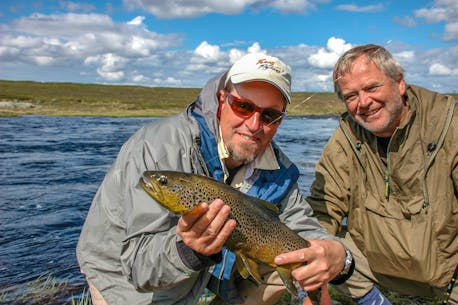 PAUL SMITH: Half an hour to catch a brown trout in Russia