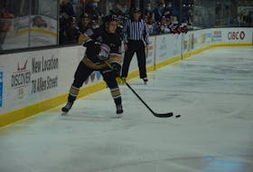 Charlottetown Islanders forward Patrick Guay recorded three points in an 8-1 win over the host Chicoutimi Saguenéens on Feb. 6. Guay was named the first star of the Quebec Major Junior Hockey League game.