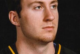 Randy Copley of Inverness played half a season with his hometown Cape Breton Screaming Eagles and was the first Cape Breton-born player to wear the Eagles uniform in 1997. PHOTO CONTRIBUTED.