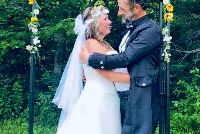Richard and Faye Williams Wood were married on July 16, 2021, 22 years after they originally began to date. It took three attempts for them to finally say their "I dos."
