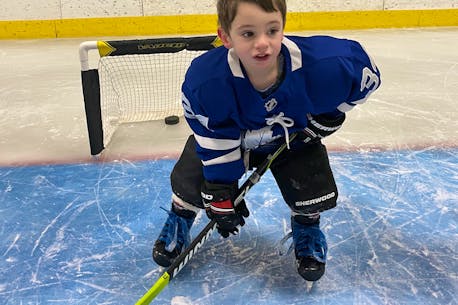 SHERRY MULLEY MACDONALD: Three-year-old displays impressive skills and love for game of hockey