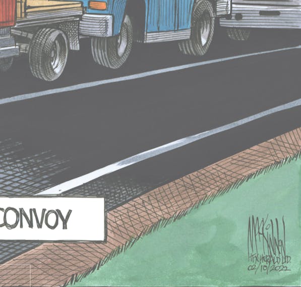 convoy truck cartoon