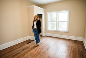 /Marie-France LeBlanc, executive director of the North End Community Health Centre, in the home that will be a supportive housing facility. It will be open to residents later this month. - CNS