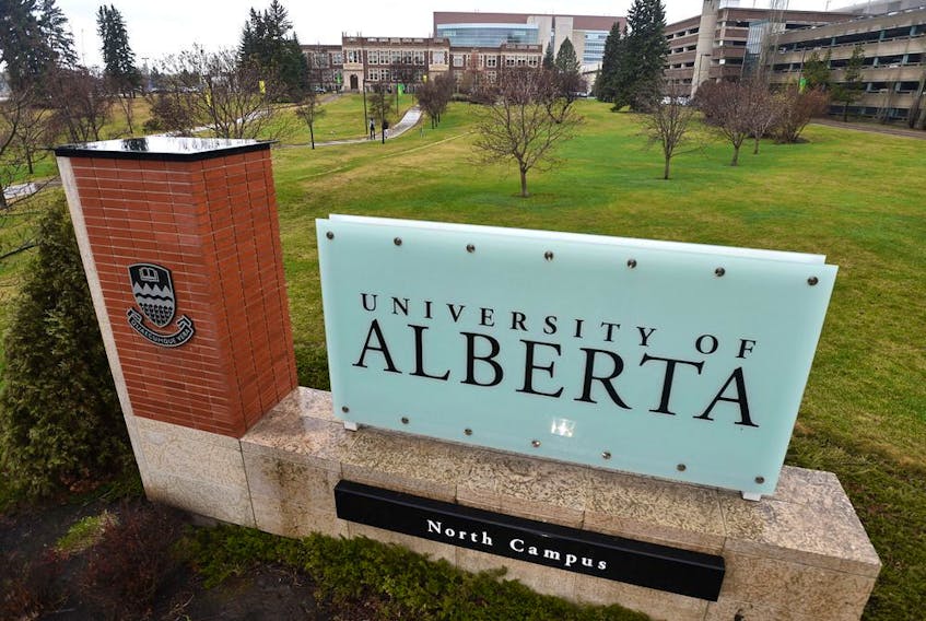 University of Alberta north campus.  