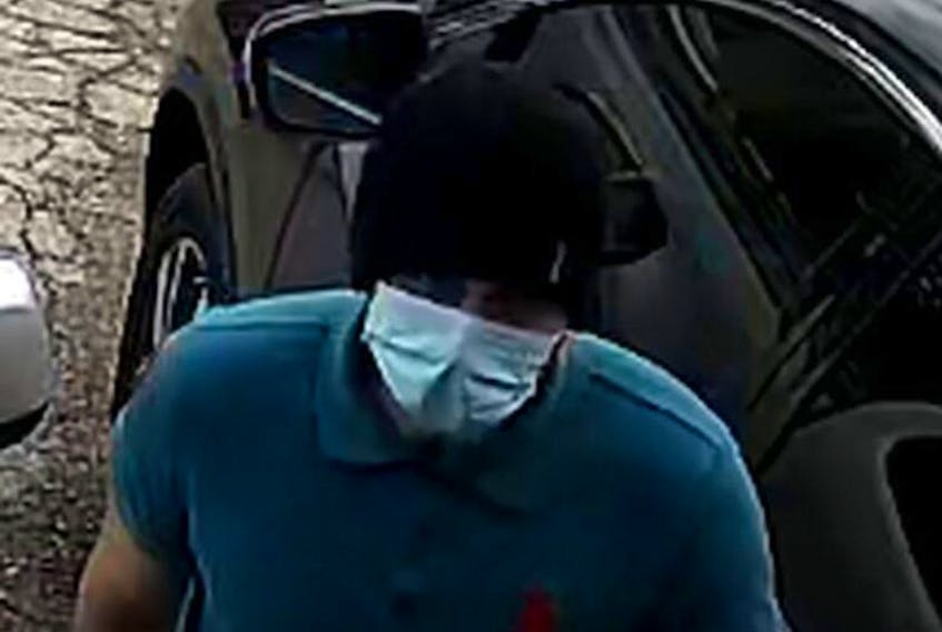  Investigators need help identifying a man who is suspected of stealing a grey Nissan Micra that was parked at the rear of a mall near Wilson Ave. and Dufferin St. with a 12-year-old child asleep in the back seat on Sunday, March 6, 2022.