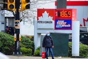 Gas prices are hitting record highs as the effects of the Ukraine crisis hot close to home. Nick Procaylo/Postmedia News