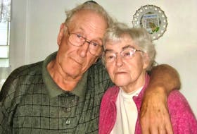 Henry Roach, left, and his wife Marie (McMullin) Roach who died in 2009. Their daughter, Linda Roach, was the caregiver for both her parents. She took care of her mother for 20 years before her death and her father for 10 years before his in January 2022. NICOLE SULLIVAN/CAPE BRETON POST 