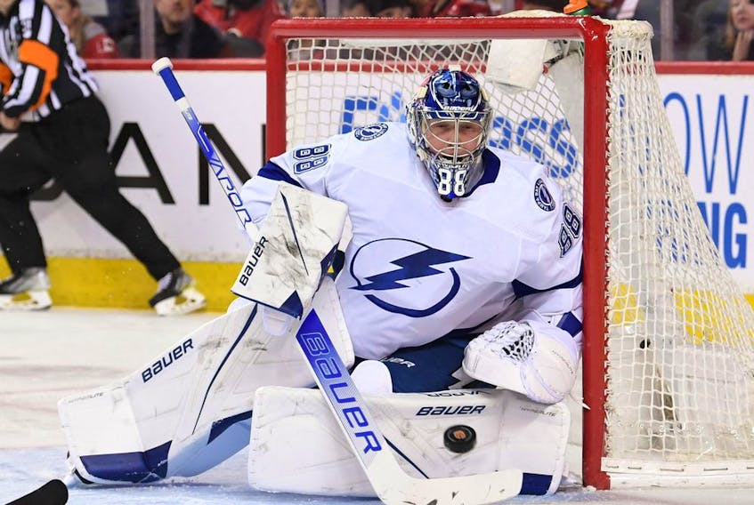 The Vancouver Canucks are pretty much guaranteed to face Tampa's No. 1 netminder Andrei Vasilevskiy Sunday night at Rogers Arena.