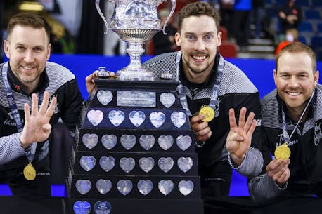 'Epic curling story:’ Gushue’s win with three-man team at Brier will go down in history