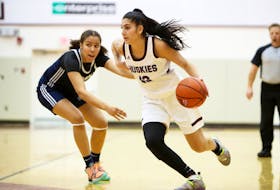 Graduating Saint Mary’s guard Arianna Macias leads the Huskies into this week's AUS women's basketball championship at Scotiabank Centre. SMU faces the UNB Reds in quarter-final play Friday evening. - NICK PEARCE / SMU ATHLETICS
