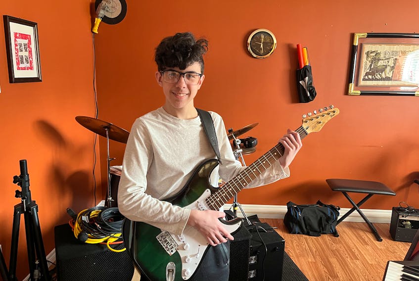 Alex Taylor is a 13-year-old musician from Mount Pearl. 