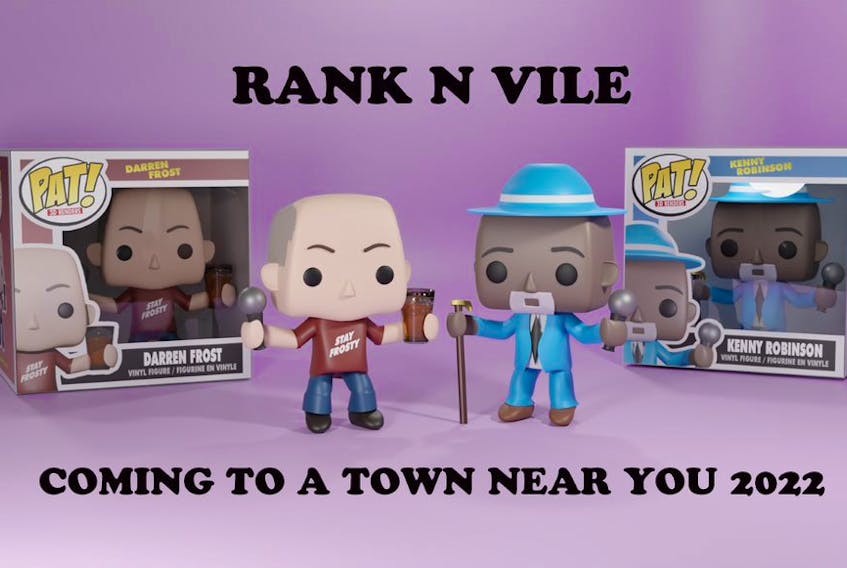 Promotional material for comedy tour Rank N Vile which is coming to New Glasgow April 7.