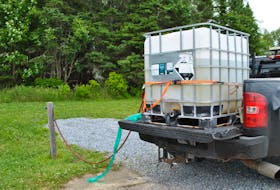 A water tank is filled up at the Municipality of Barrington’s RV station on Sherose Island in July, 2021. Drought conditions in Southwestern Nova Scotia for three of the past six years has caused many residential wells to go dry.