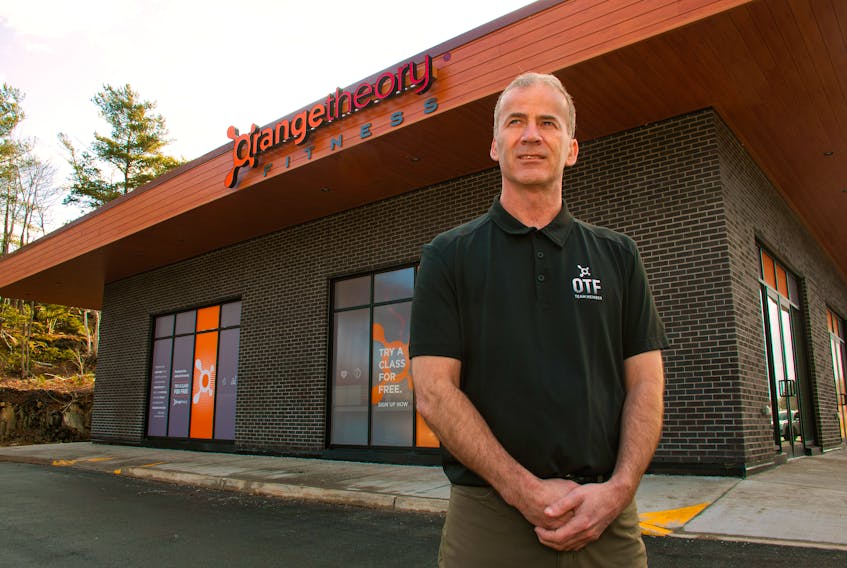Mark Dacey poses for a photo outside of his Orangetheory Fitness franchise in Bedford on Friday, March 18, 2022.
Ryan Taplin - The Chronicle Herald