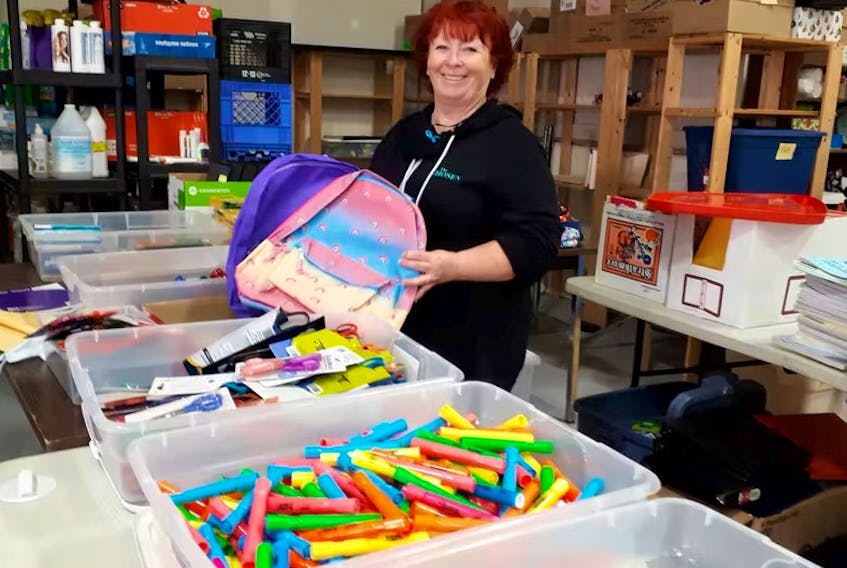 Wanda Earhart considers the annual back to school program that she runs through Sydney’s Every Woman’s Centre to be a highlight. CAPE BRETON POST FILE PHOTO.