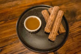 Churros are one of Mexico’s most ubiquitous and beloved sweet treats. At Cojones, they are served with a choice of warm chocolate sauce or caramel. Gabby Peyton photo