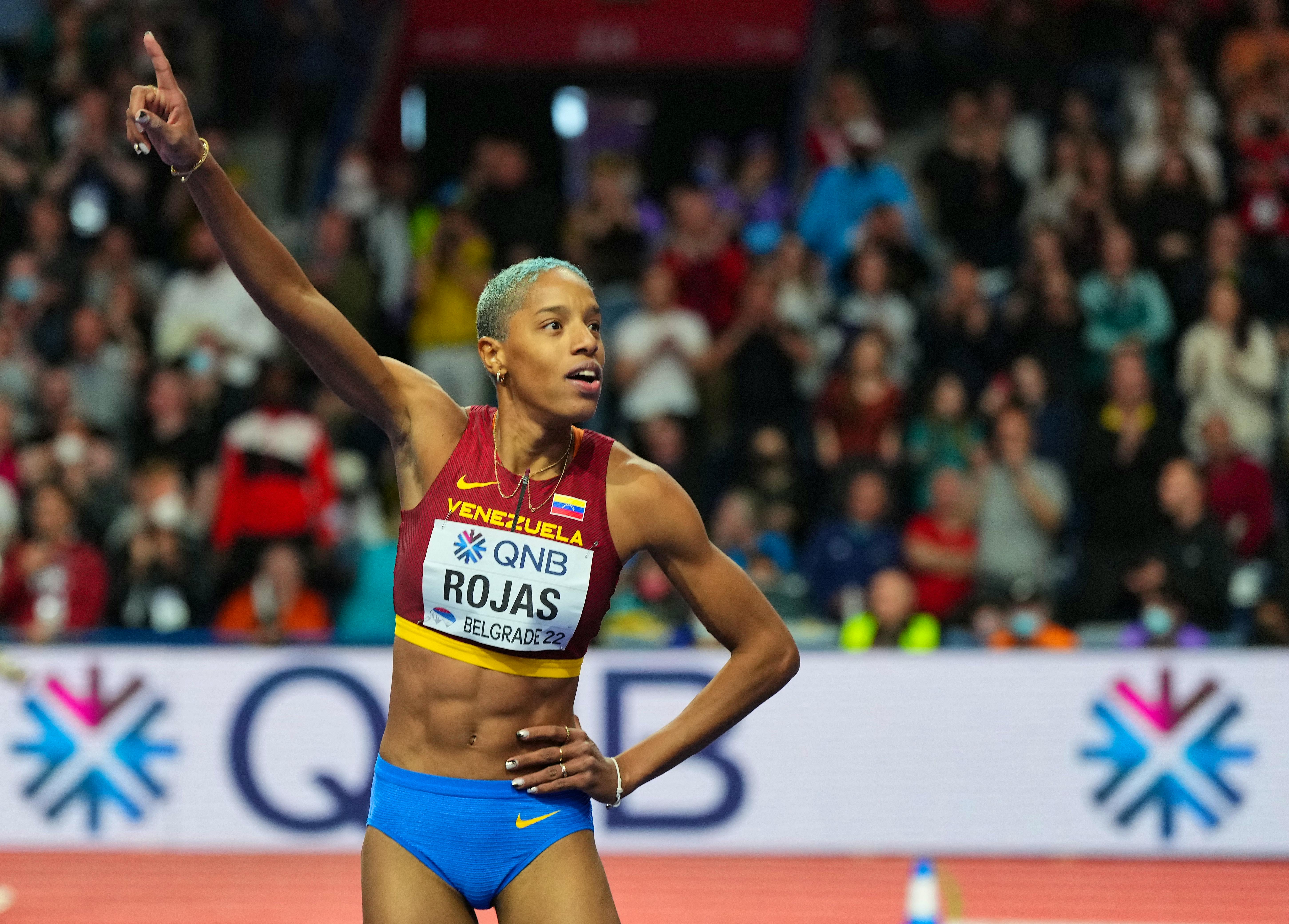 Yulimar Rojas was the first Venezuelan to be named Female Athlete of the  Year