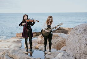 Cassie and Maggie MacDonald, who have toured the world with their traditional Celtic sounds, will make their first stop in Great Village Friday evening.
