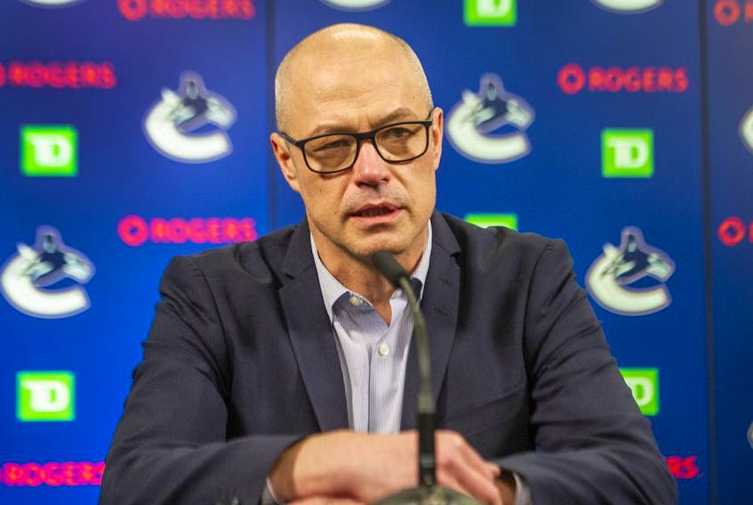 ‘It’s not only to create cap space, you want to make sure that you’re looking at the bigger picture, how you built the team, what do you want to accomplish,’ Canucks general manager Patrik Allvin said Monday of what he felt the club accomplished in the buildup to and on NHL trade deadline day.