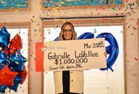 Gabrielle LaVallee is $1 million richer after winning the Guaranteed Prize in the March 16 Lotto 6/49 draw. 