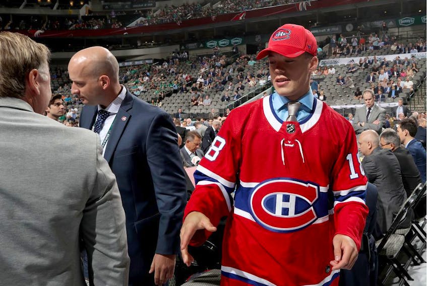 Defenceman Jordan Harris played four seasons at Northeastern University after being selected by the Canadiens in the third round of the 2018 NHL Draft.