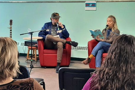 Nova Scotia creative power couple visits Sydney library to share stories from new book
