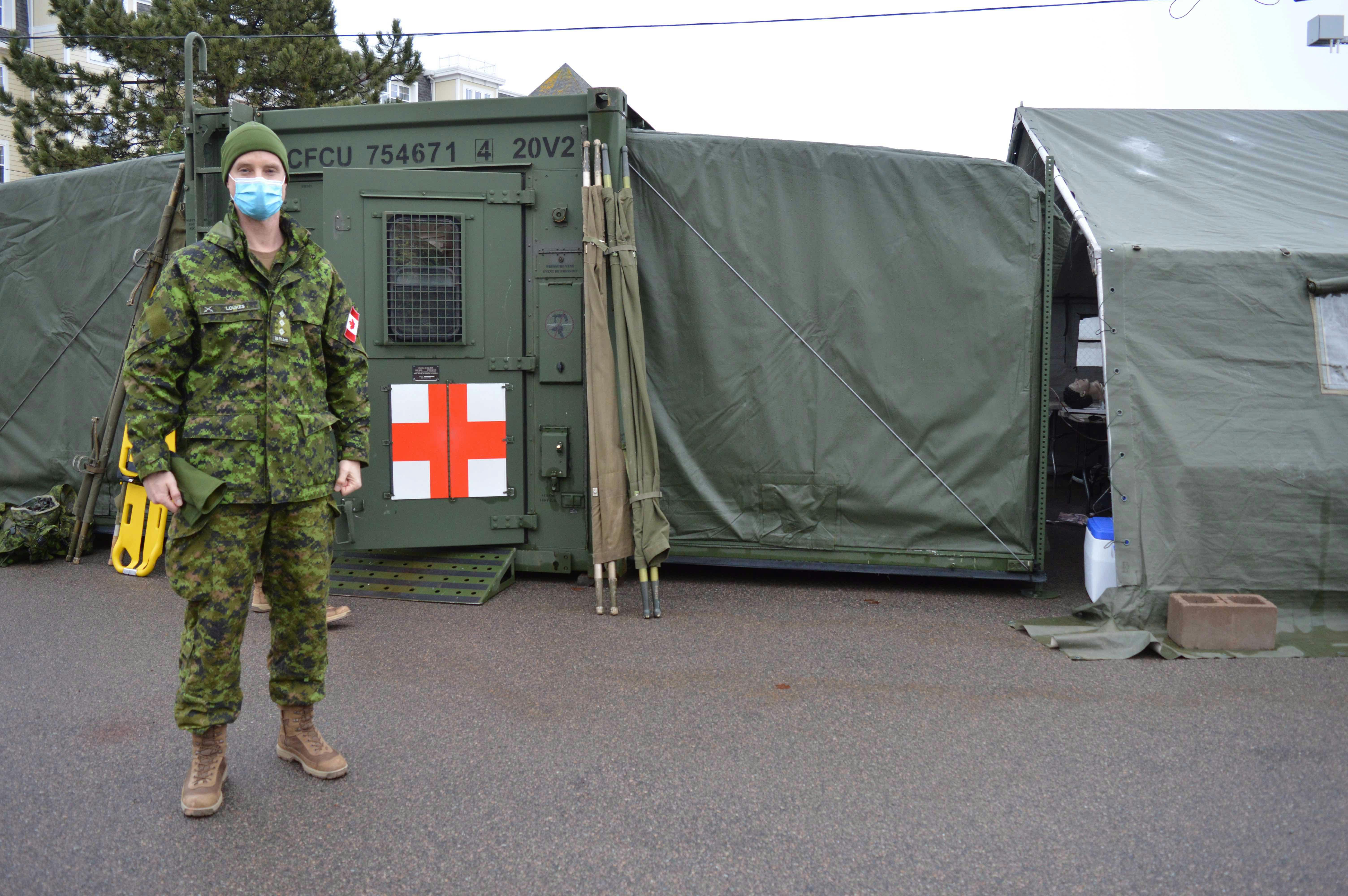 P.E.I. army medics get a taste of battle skills in training