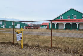 The for sale sign is up in front of the 35-acre North Sydney facility that is home to a harness racing track, inside arena, stables, grandstands and other buildings. The site has hosted the Cape Breton County Farmers Exhibition for more than 85 years. DAVID JALA/CAPE BRETON POST
