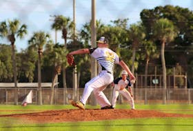 Corner Brook’s Jay Miller will head to the University of North Carolina Greensboro this fall where he will play collegiate baseball. He is shown here playing with his travel team the Dirtbags.