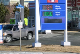 Will Nova Scotia gasoline prices increase like they have in Newfoundland and Labrador? A leading gas price analyst thinks it’s possible that motorists will soon have to cough up as much as $1.80 per litre. Above, the price of regular gas and diesel was extremely high in Torbay, N.L. last month and is expected to also increase. JOE GIBBONS/SALTWIRE NETWORK