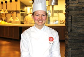 Jillian Clark, a second-year Holland College culinary student, has received a Senior Women Academic Administrators of Canada 2022 Student Leadership Award for showcasing leadership in the college while maintaining a high academic status.  