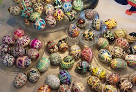Ancient legend believes that as long as Ukrainian Pysanky eggs are made, good over evil will prevail in the world. CONTRIBUTED

