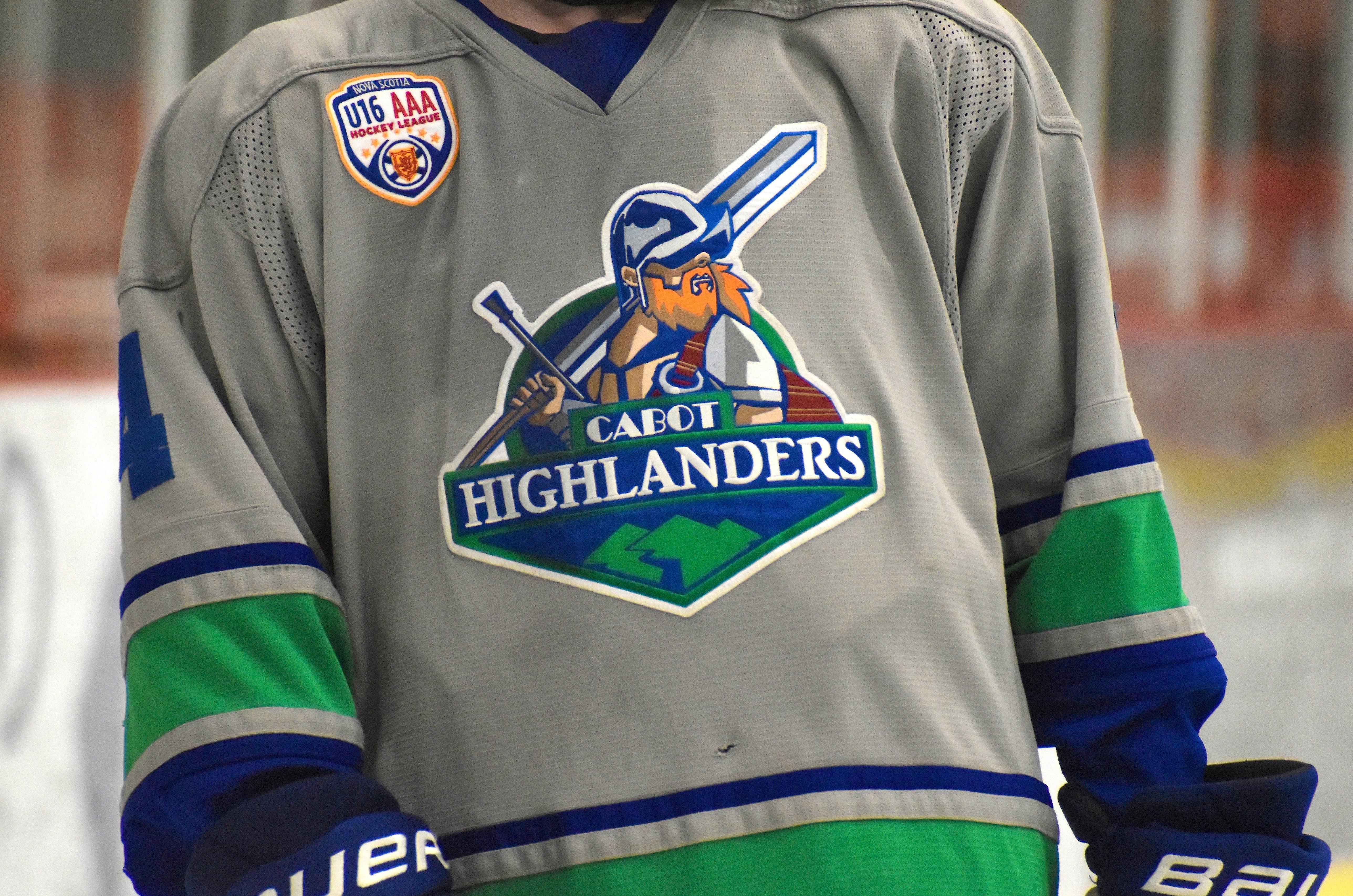 Highlanders White Hockey Jersey