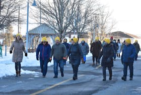 Teams participating in the Coldest Night of the Year fundraising walk in Yarmouth depart from the NSCC Burridge Campus on Saturday, Feb. 26. TINA COMEAU