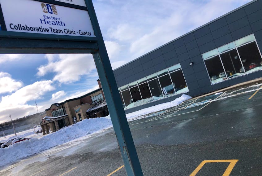 Eastern Health is opening two new collaborative team health clinics in the metro area, like the one located on Pippy Place in St. John's, to expand patient access to primary health care. File photo.