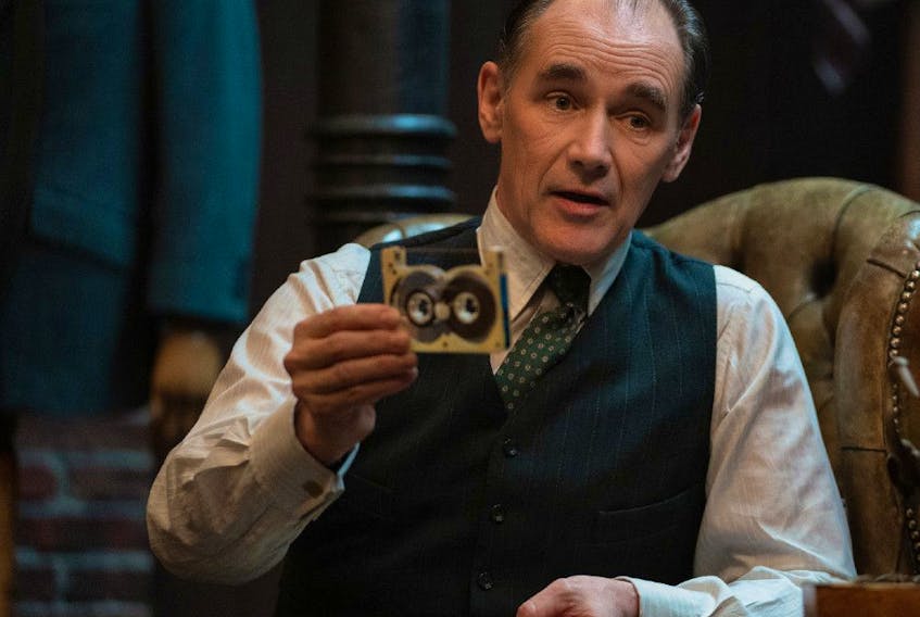  Mark Rylance might be giving it 65% in this scene, but he can dial it up to 100 if you want.