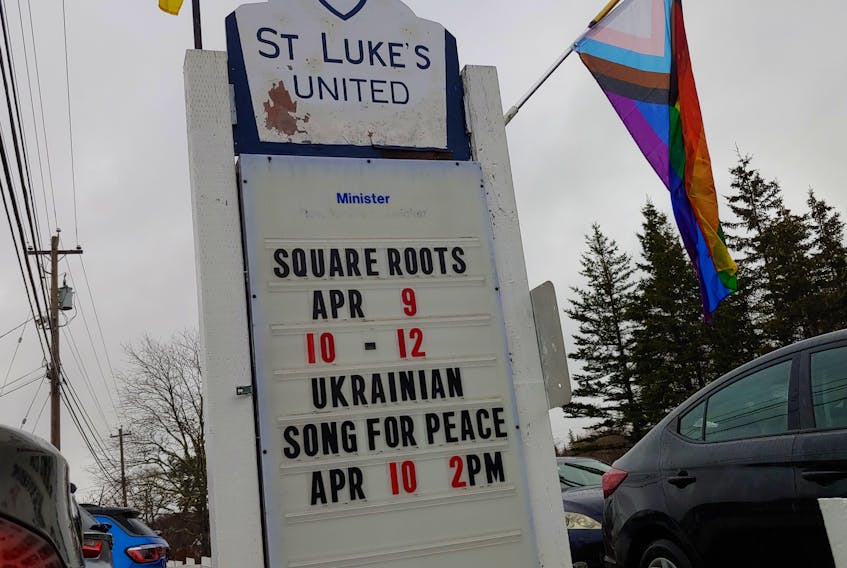 St. Luke's United Church, located in St. Margaret's Bay, hosted a concert fundraiser for Ukraine this Sunday.