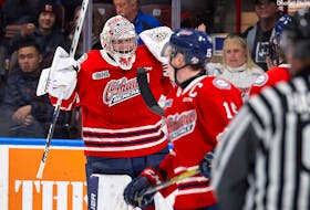 Goalie Zachary Paputsakis is looking forward to playing for the Acadia Axemen in the 2022-23 hockey season.
Goodall Media