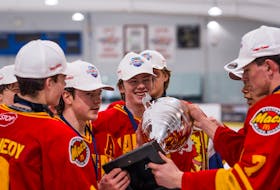 The Halifax Macs are champions once again in the Nova Scotia U18 Major Hockey League
