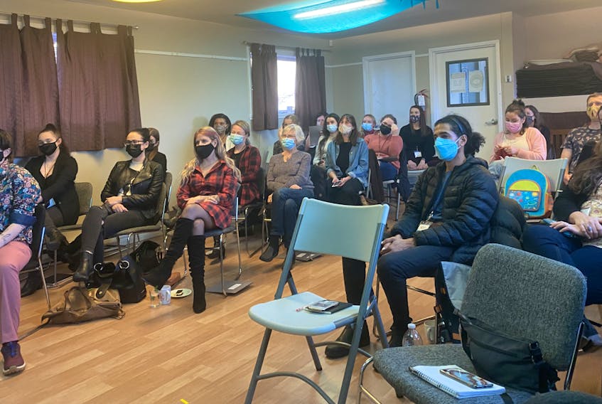 A photo from Halifax non-profit Wellness Within's annual general meeting in 2021. - Martha Paynter